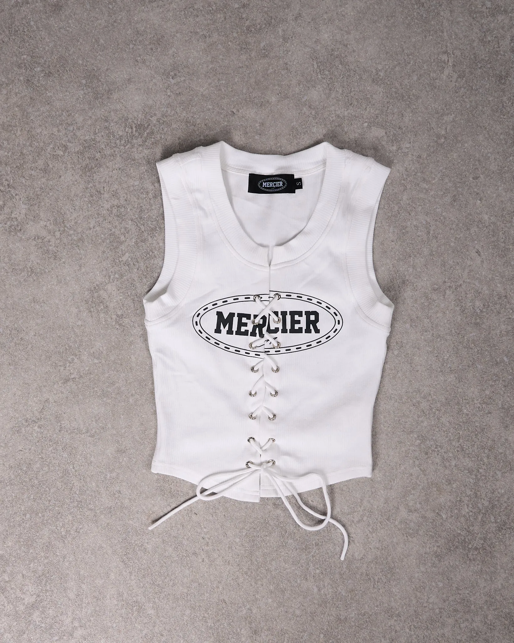 1/1 Womens Maison Lace up vest