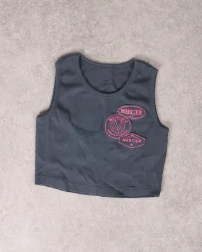 1/1 Womens OG badge vest-Charcoal