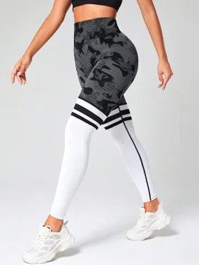 Anna Camo Print Workout Leggings