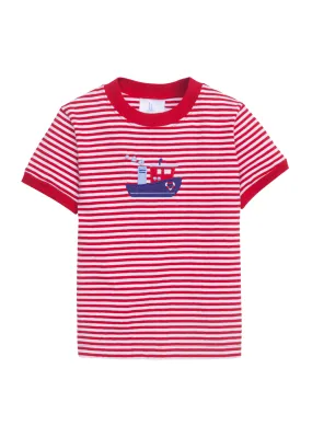 Applique T-Shirt - Tugboat