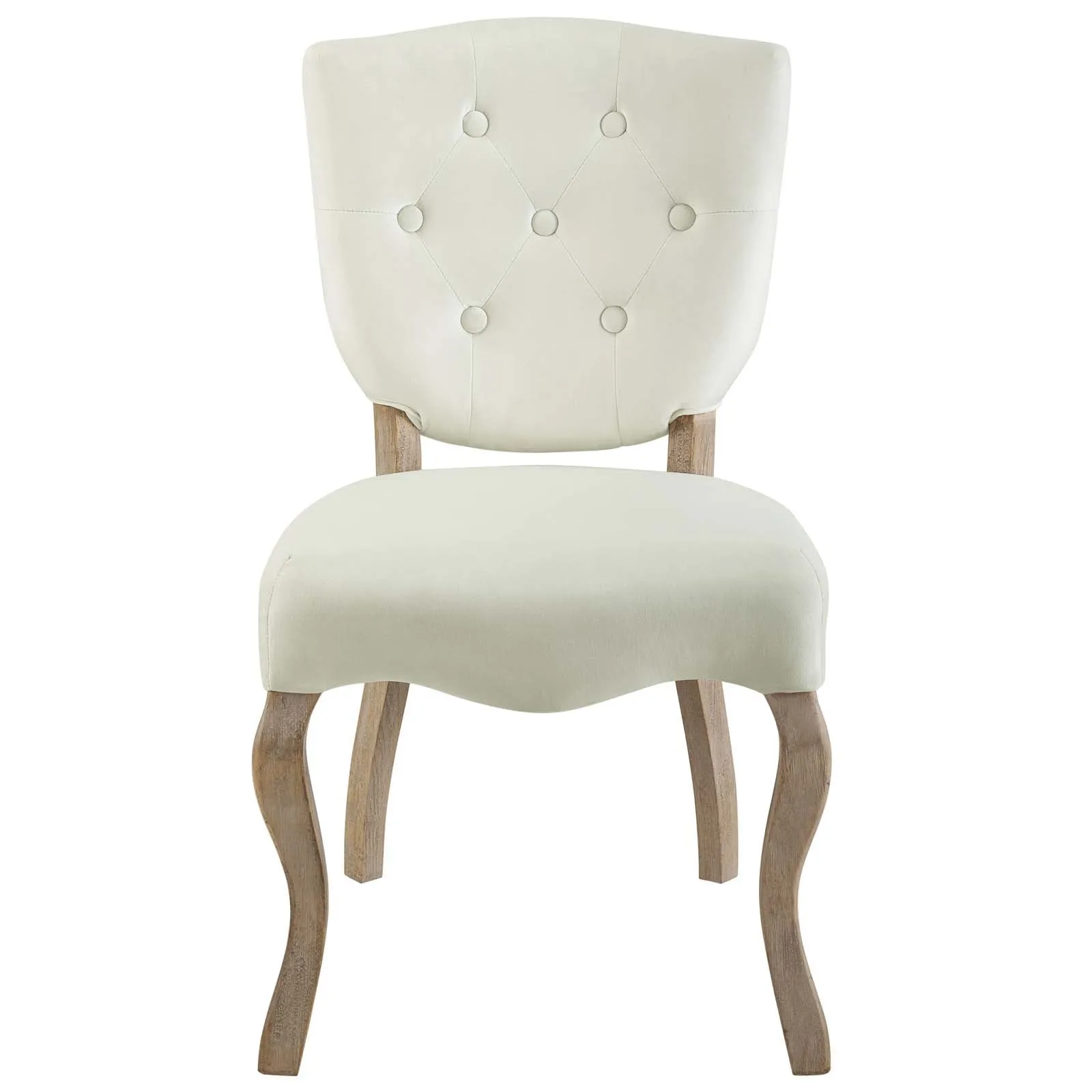 Array Vintage French Performance Velvet Dining Side Chair