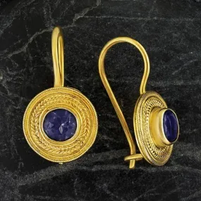 Athena Iolite Earrings