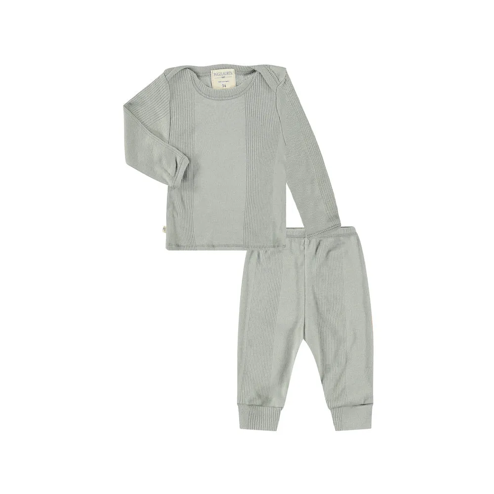 Baby Rip Lap Tee and Legging Set