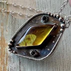 Baltic Amber Inclusion Pendant