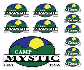 Camp Logo-Mystic Decal Set 11-Pack