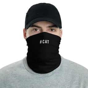 #CAT Hashtag Neck Gaiter