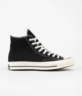 Converse CTAS 70's Hi Shoes - Black / Black / Egret