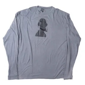 CROOKS & CASTLES GRAPHIC LONG SLEEVE SHIRT ASH- ISD7503