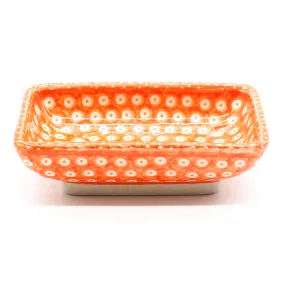 Dipping Dish in Orange Elegance