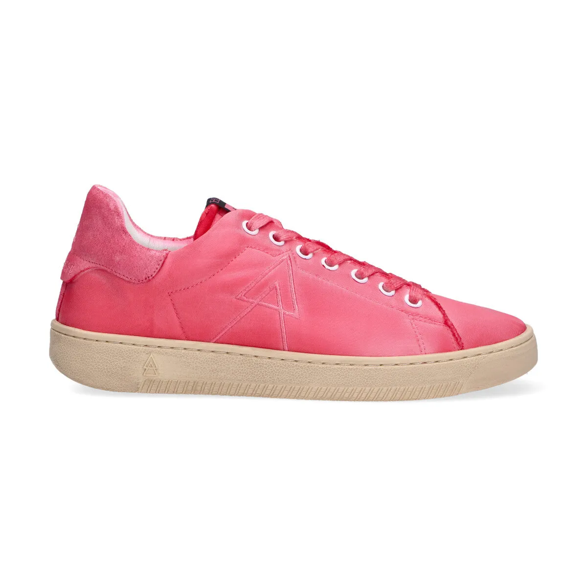 Elena Iachi sneaker Smash nylon camoscio rosso