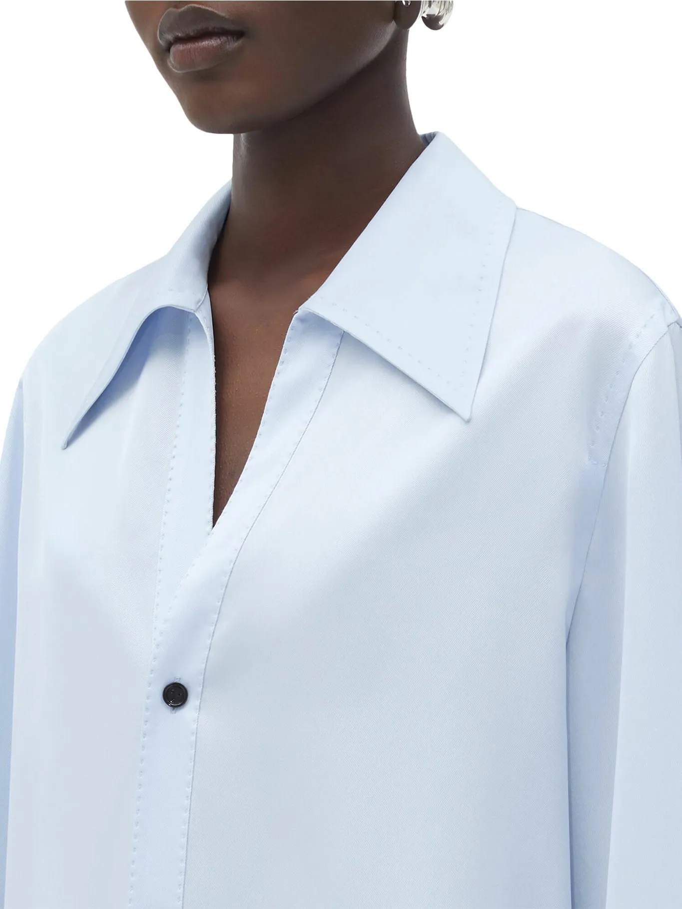 FLUID VISCOSE TWILL SHIRT