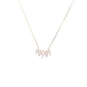 Gradient Marquise CZ Necklace