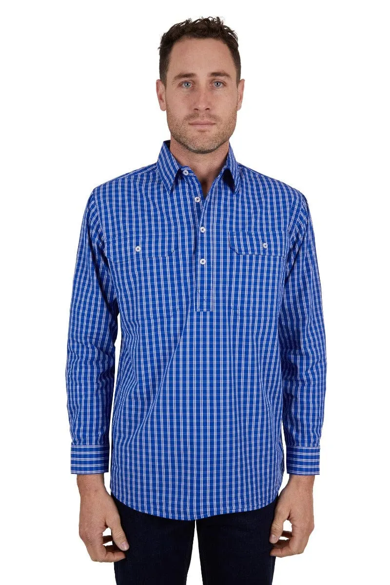 Hard Slog Shirt Mens Tad Half Button