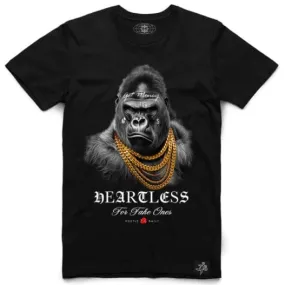 Hasta Muerte Hustle Daily Gorilla Heartless T Shirt (Black)