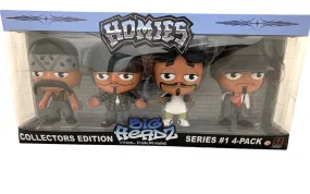 HOMIES™ - BIG HEADZ  4-Pack Figure Set SERIES #1