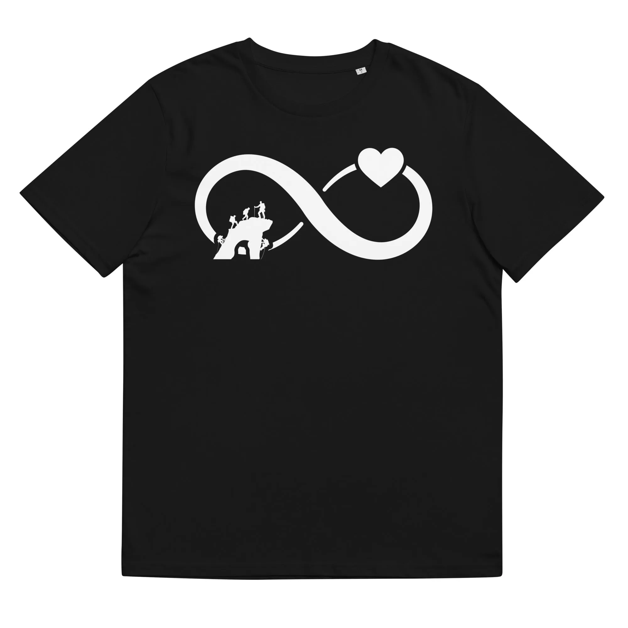 Infinity Heart and Climbing - Herren Premium Organic T-Shirt