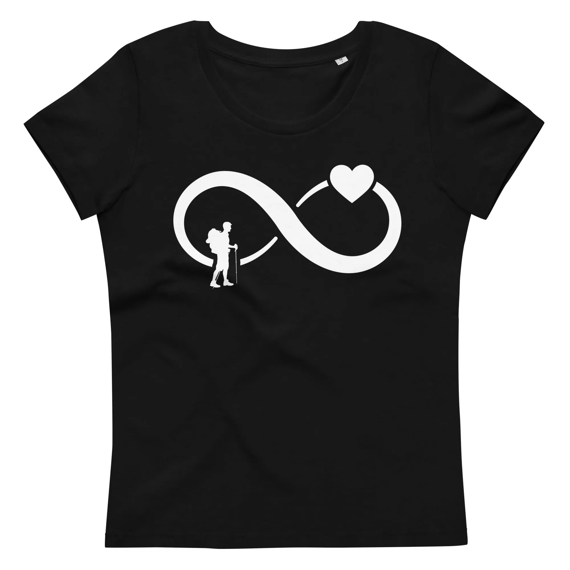 Infinity Heart and Hiking - Damen Premium Organic T-Shirt