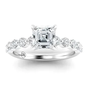 Margot - 18ct White Gold - Asscher