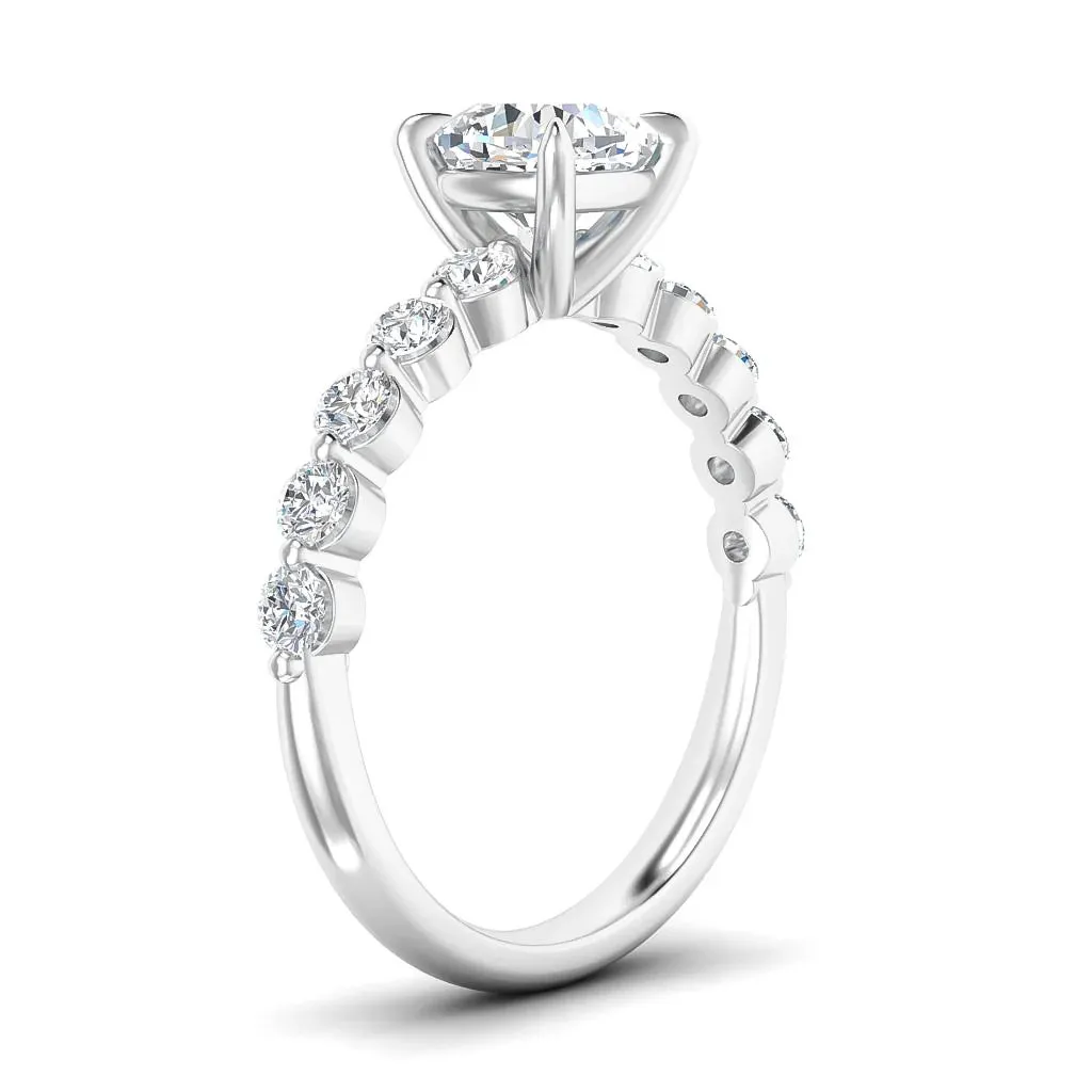 Margot - 18ct White Gold - Cushion