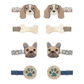 Mini Doggy Hair Clips - Set of 2