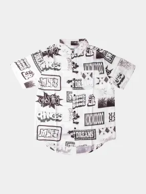 Misfit Sweet Dumbs Shirt - White