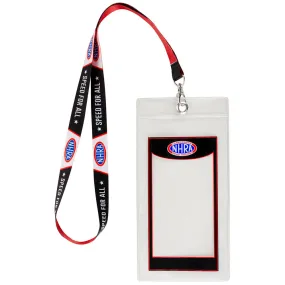 NHRA Pitpass and Lanyard Combo Set