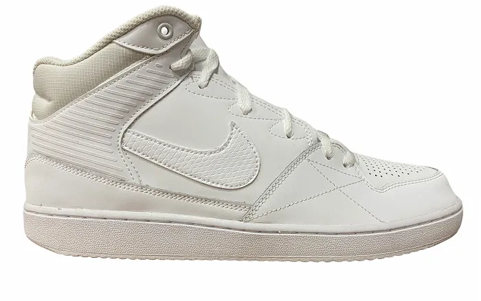 Nike men's sneakers shoe Priority Mid high shoe 641893 110 white