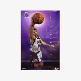 Peja Stojakovic Vintage Poster