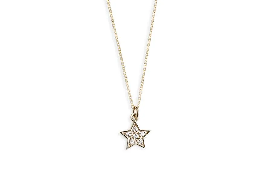 RTS Petite Moissanite Star Charm