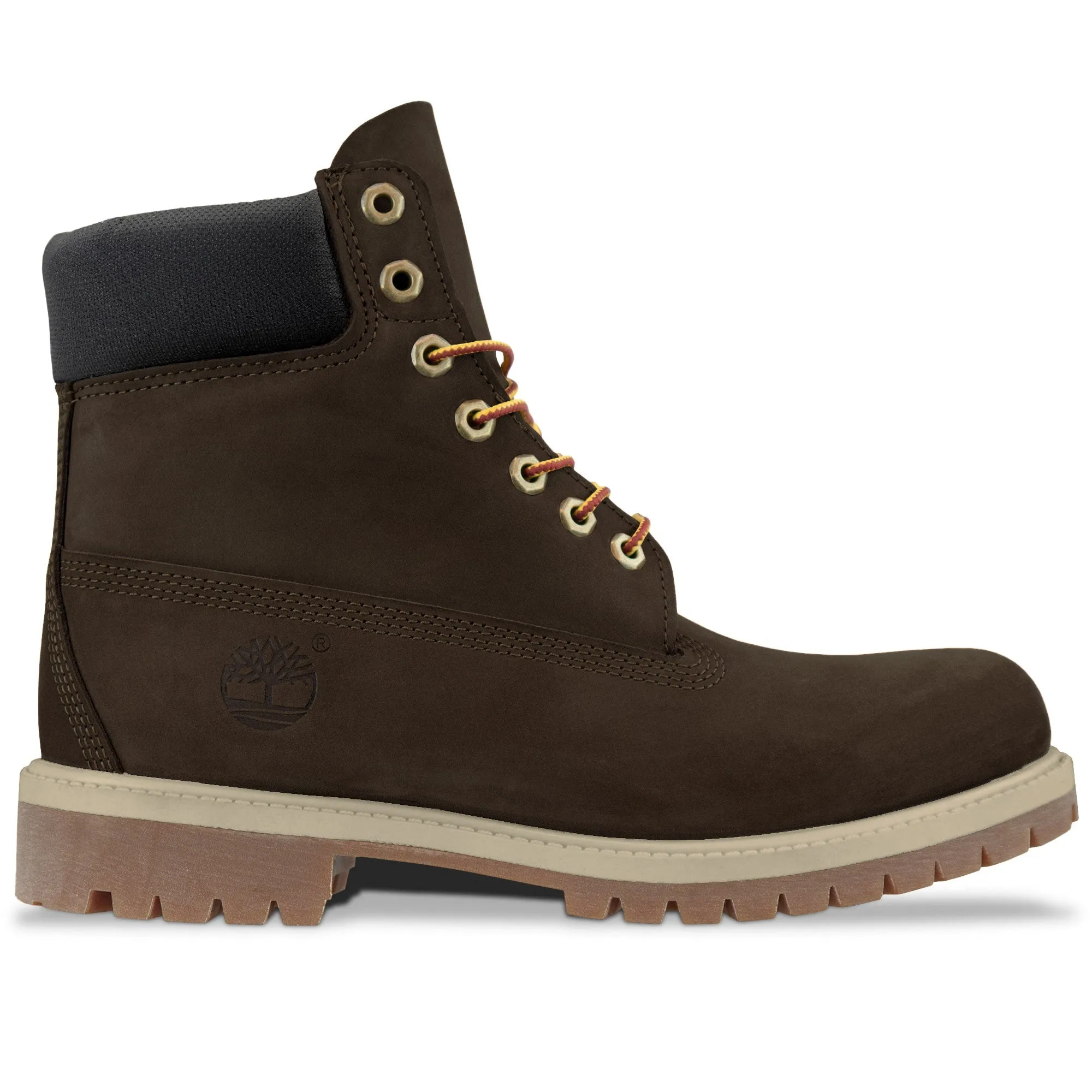 Timberland Premium Waterproof 6 Inch Boot - Dark Brown Nubuck