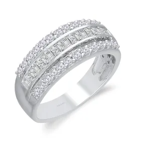 White Gold Legendary Diamond Ring