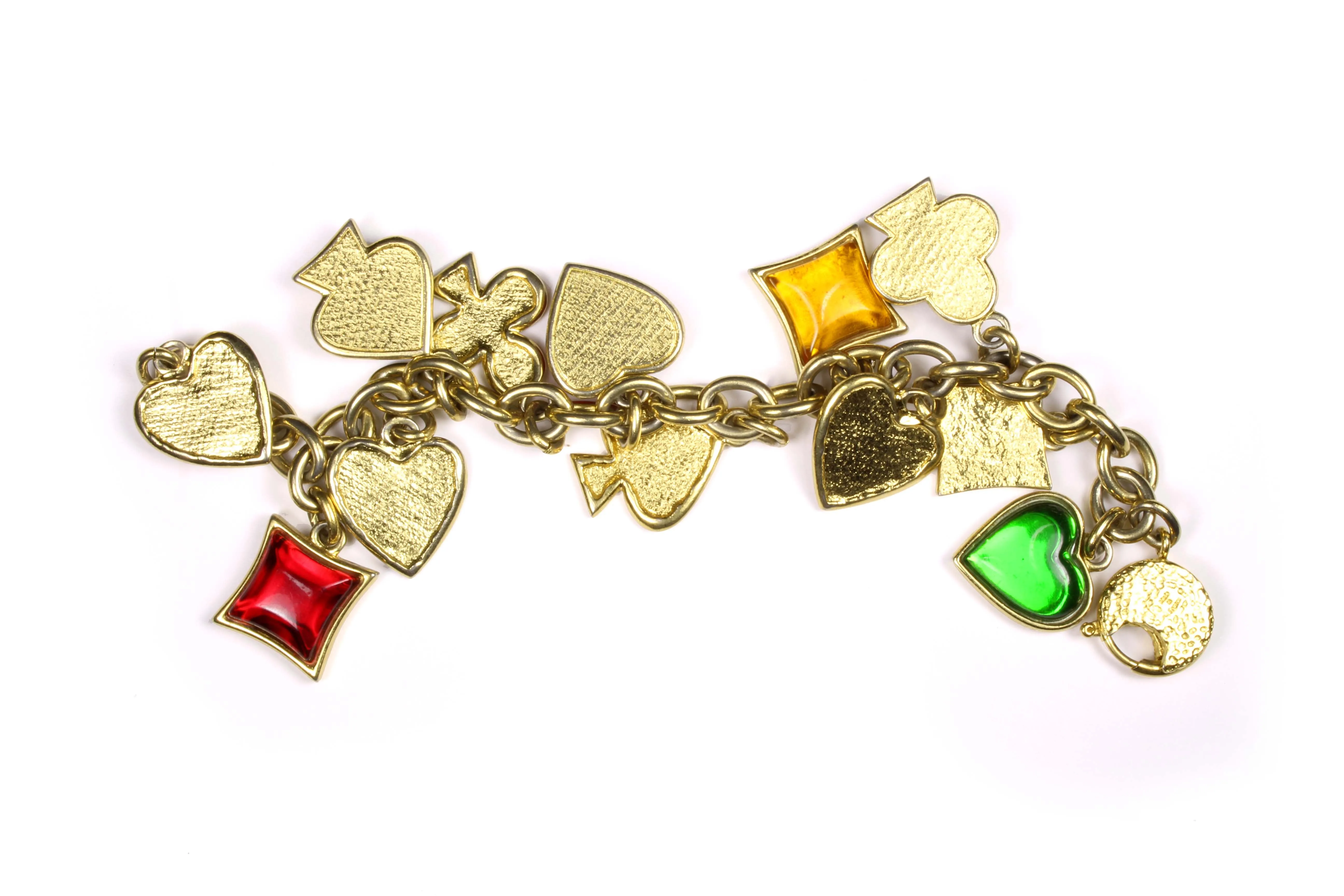 YVES SAINT LAURENT charms bracelet