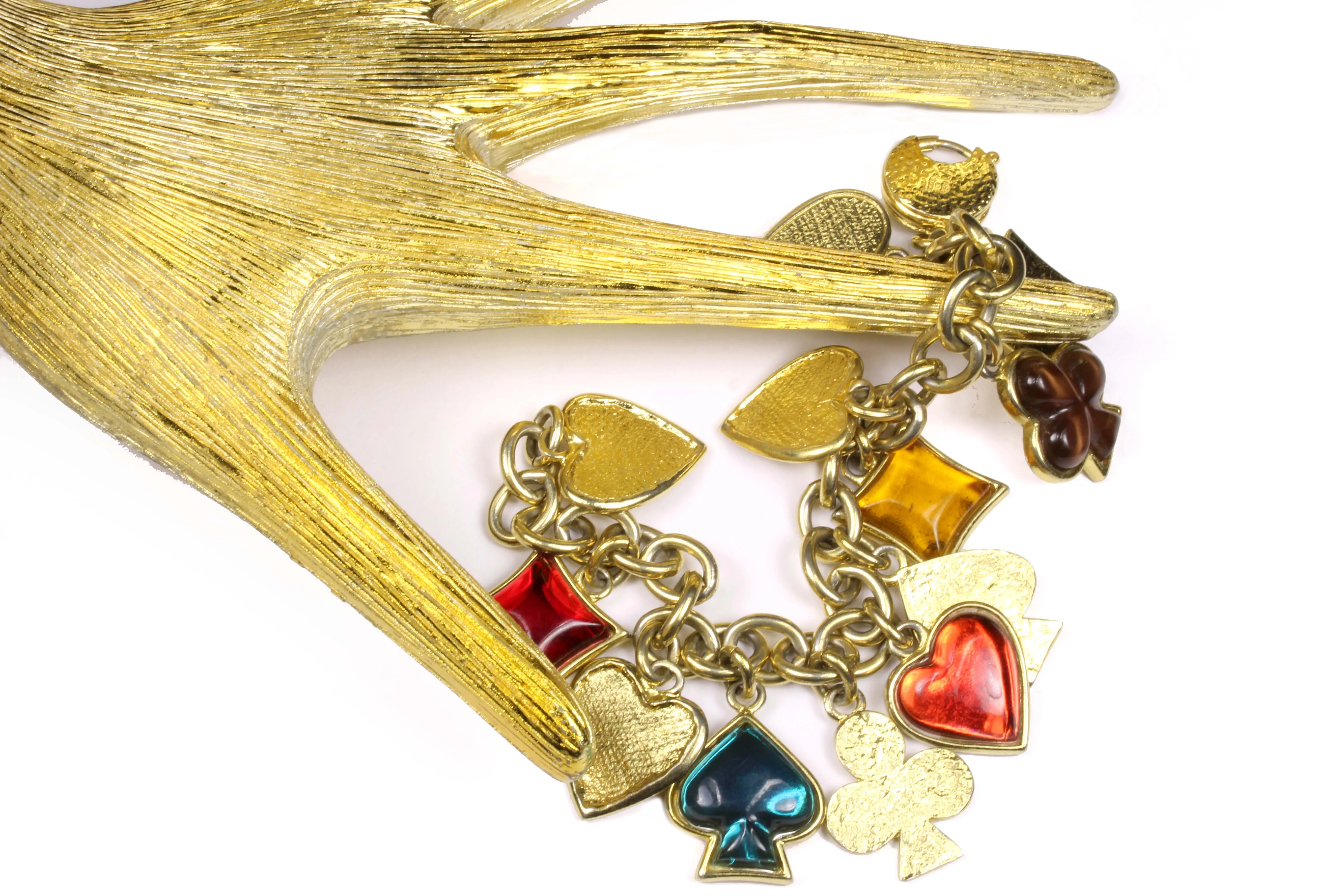 YVES SAINT LAURENT charms bracelet