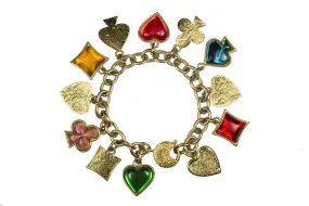 YVES SAINT LAURENT charms bracelet